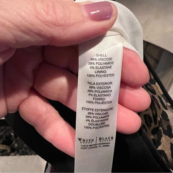 White House Black Market side zip skirt size 4 - Picture 4 of 4